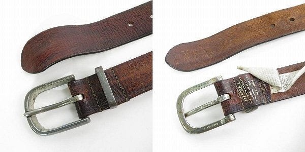 DIESEL/ diesel Logo leather belt /85/34 /000