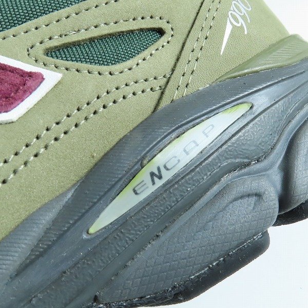 New Balance/ニューバランス 990V3 Olive/Green/オリーブ グリーン M990GP3/29.5 /080_画像8