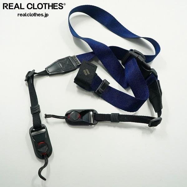 diagnl/ダイアグナル Ninja Camera Strap 25mm ニンジャストラップ ネイビー Peak Design Anchor付き /LPL_詳細な状態は商品説明内をご確認ください。