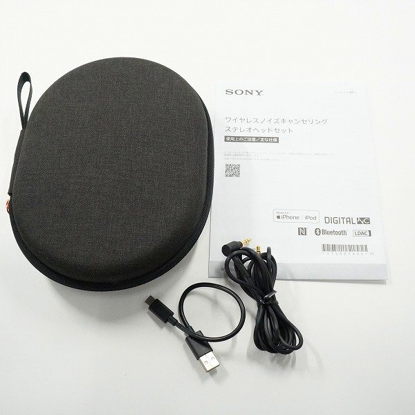 SONY/ソニー WH-1000XM3 Bluetooth ワイヤレス ノイズキャンセリング ヘッドホン ヘッドフォン 動作確認済み /000_画像8