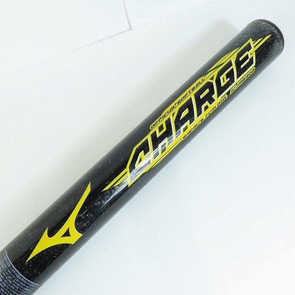 MIZUNO/ミズノ CHARGE/チャージ NO.7 ソフトボール用 3号 金属バット 1CJMS302 同梱×/D1X_画像2