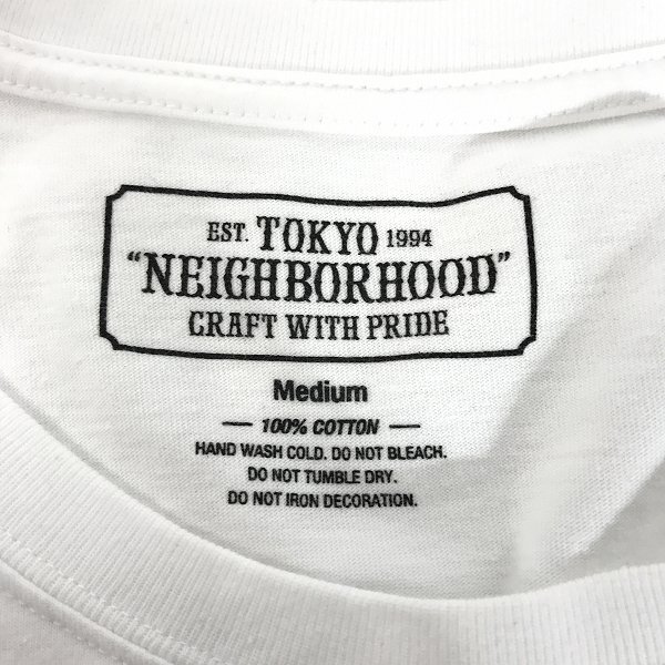 ☆NEIGHBORHOOD/ネイバーフッド 東京服物専門店 半袖Tシャツ/M /LPLの画像3