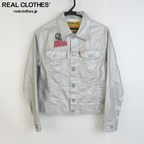 *HYSTERIC GLAMOUR/ Hysteric Glamour 23AW silver Denim jacket 01233AB05/M /060
