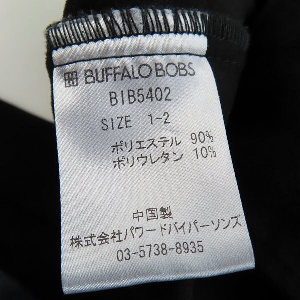 ☆BUFFALO BOBS/バッファローボブズ ARCHIMEDES スエードタッチ ボトルネック シングルライダースジャケット BIB5402/1-2 /060の画像4