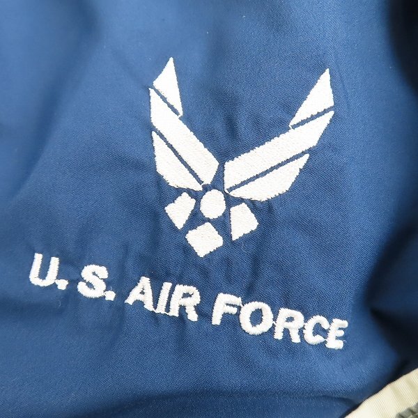 ☆U.S.AIRFORCE PTU 2000年代 米軍実物 トレーニングジャケット ミリタリー/L /000の画像6
