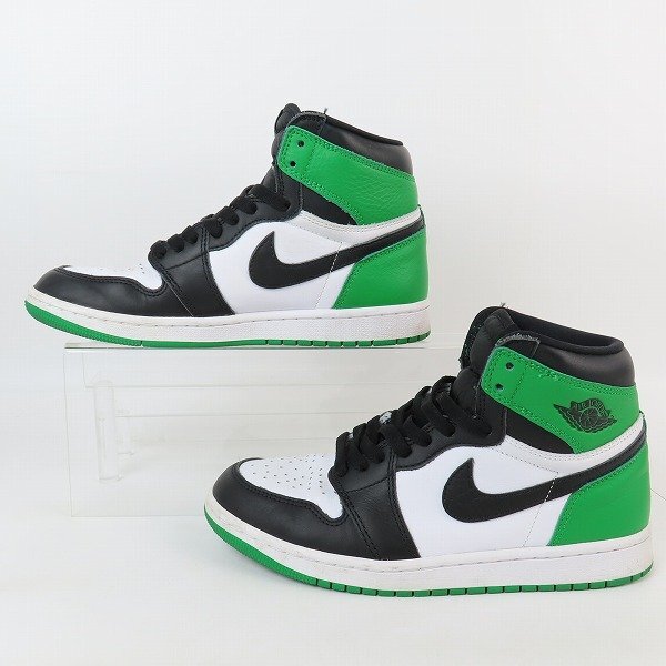 NIKE/ナイキ AIR JORDAN 1 RETRO HIGH OG CELTICS LUCKY GREEN/セルティックス ラッキー グリーン DZ5485-031/25.5 /080の画像4