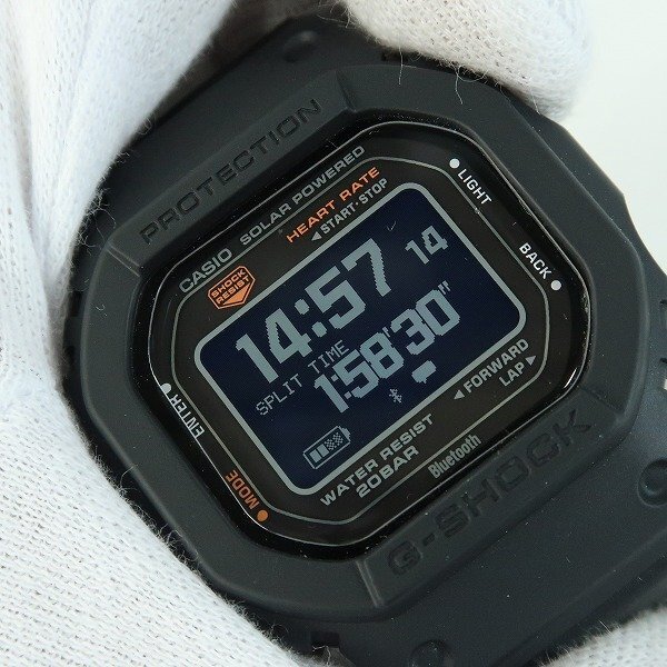 G-SHOCK/Gショック G-SQUAD/ジー スクワッド 心拍計 Bluetooth搭載 腕時計 DW-H5600-1JR /000の画像5