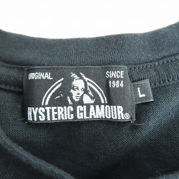 ☆HYSTERIC GLAMOUR/ヒステリックグラマー ガールプリント 半袖Tシャツ 02191CT07 L /LPLの画像3