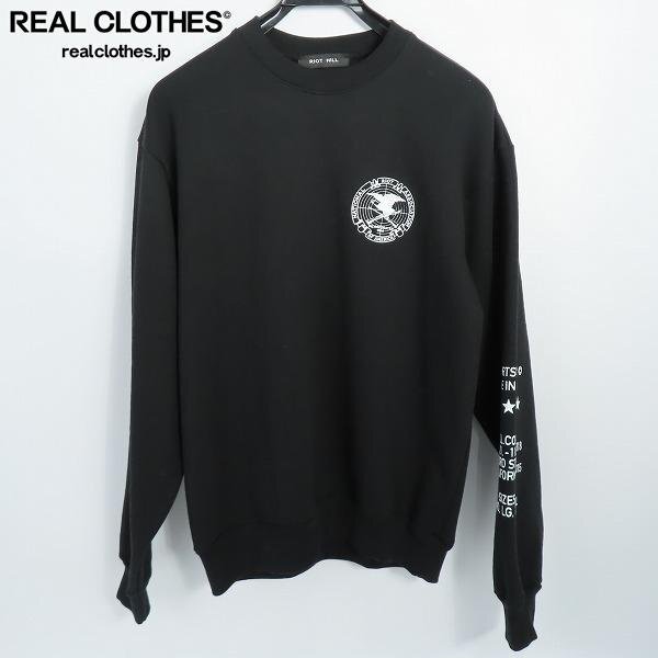 ☆RIOT HILL/ライオットヒル NRA CREWNECK SWEATSHIRT クルーネックスウェット /060の画像1