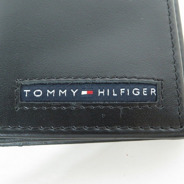 Tommy Hilfiger/トミーヒルフィガー 二つ折りレザー長財布 31TL19X019 001 /000の画像5