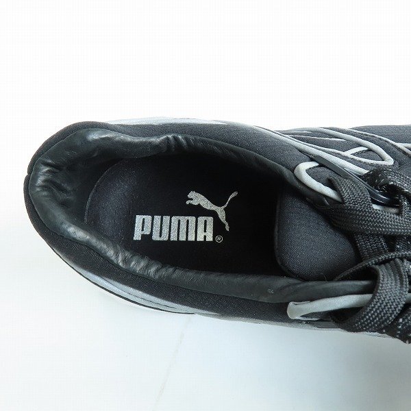 【未使用】Puma/プーマ Trinomic R698 x ICNY Black-White メンズシューズ 358561-01/27.5 /080の画像5