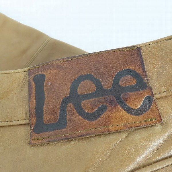 Lee RIDERS/リー ライダース LOT 5201 牛革/レザーパンツ 30×34 /060の画像3