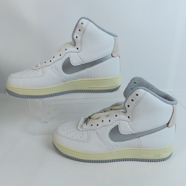 NIKE/ナイキ W AF1 SCULPT SILVER ウィメンズ エアフォース1 スカルプト シルバー DC3590-101/26 /080の画像4