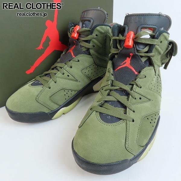 NIKE×Travis Scott/ナイキ×トラヴィス スコット AIR JORDAN 6 RETRO SP/エアジョーダン6 レトロ CN1084-200/27.5 /080の画像1