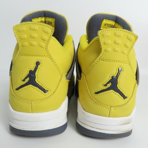 (1)NIKE/ナイキ AIR JORDAN 4 RETRO TOUR YELLOW/エアジョーダン4 ツアーイエロー CT8527-700/27 /080の画像2