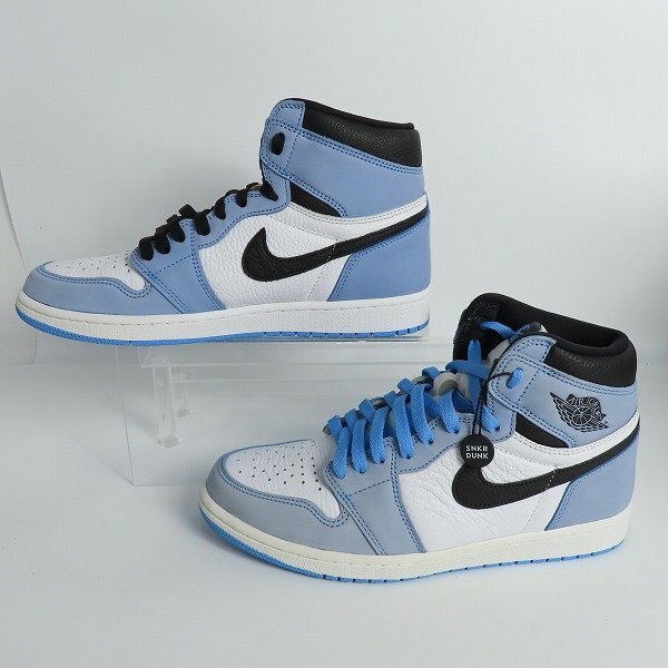 NIKE/ナイキ AIR JORDAN 1 RETRO HIGH OG UNIVERSITY BLUE/ユニバーシティ ブルー 555088-134/28 /080の画像4