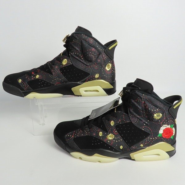 【未使用】 NIKE/ナイキ AIR JORDAN 6 CHINESE NEW YEAR エアジョーダン6 AA2492-021/30 /080の画像4