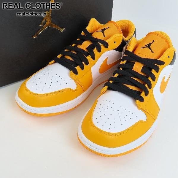 【未使用】NIKE/ナイキ AIR JORDAN 1 LOW TAXI エア ジョーダン 1 ロー タクシー 553558-701/28 /080の画像1