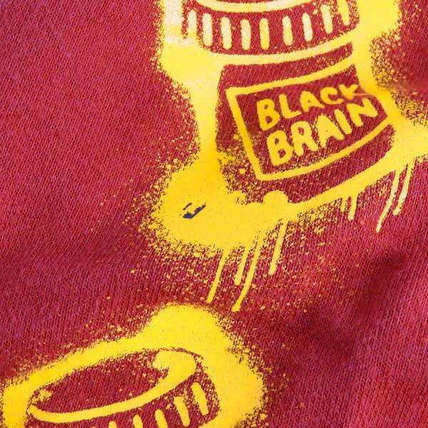 ☆BLACK BRAIN/ブラックブレイン 背面ロゴ パーカー/フーディー L /060の画像5
