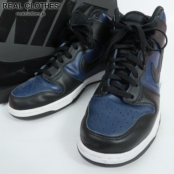 NIKE×FRAGMENT DESIGN/ナイキ×フラグメントデザイン DUNK HI/ダンク ハイ ミッドナイトネイビー DJ0383-400/27.5 /080の画像1