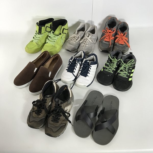 【おまとめ】adidas/アディダス NIKE/ナイキ PUMA/プーマ 他 スニーカー/シューズ/サンダル 同梱×/D4Xの画像4