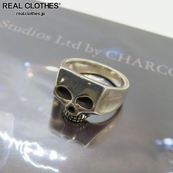 【ギャラ付き】FLASH POINT/フラッシュポイント JIM SKULL RING/ジムスカルリング Solid Type A201CG/14号 /LPLの画像1