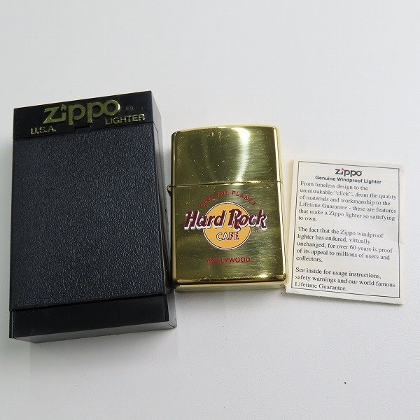 ZIPPO/ジッポー Hard Rock CAFE/ハードロックカフェ San Francisco/サンフランシスコ 98年製 /LPLの画像8