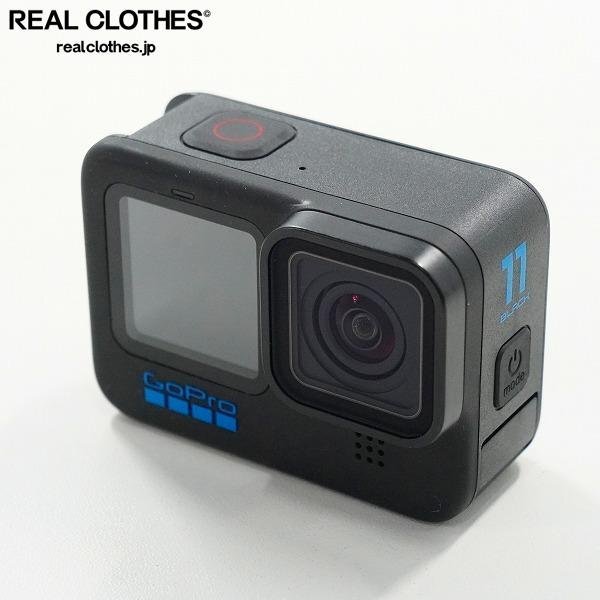 GoPro/ゴープロ HERO 11 BLACK アクションカメラ デジタルビデオカメラ 簡易動作確認済み /000_詳細な状態は商品説明内をご確認ください。