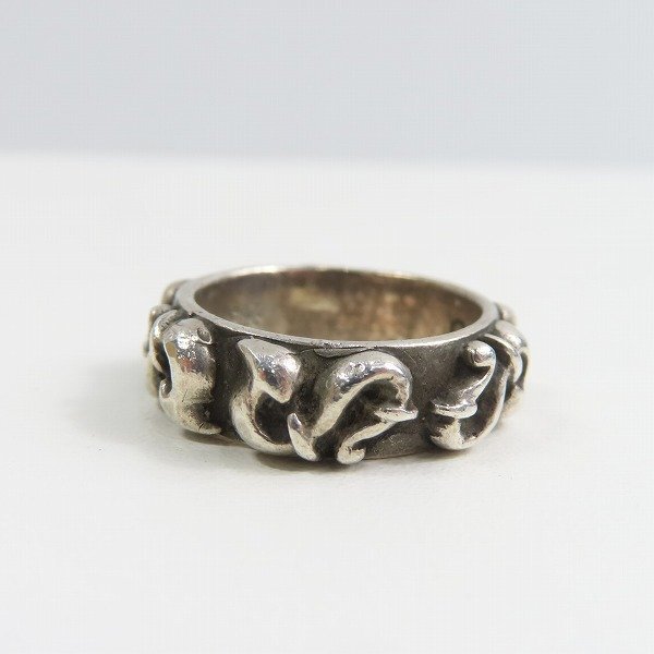 CELTIC ARTS/ cell tika-tsuS motif silver ring 21 number /LPL