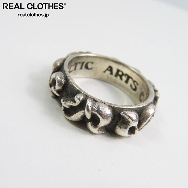 CELTIC ARTS/ cell tika-tsuS motif silver ring 21 number /LPL