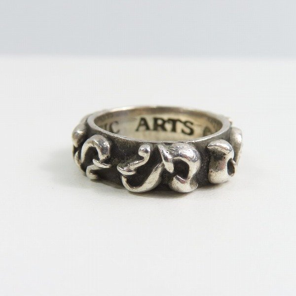 CELTIC ARTS/ cell tika-tsuS motif silver ring 21 number /LPL