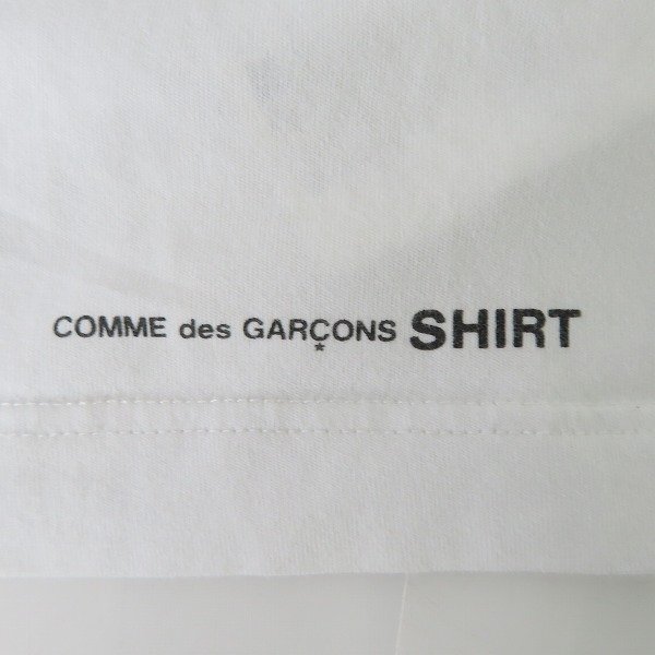 ☆COMME des GARCONS SHIRT/コムデギャルソンシャツ 半袖 ロゴプリント Tシャツ W27111/S /LPLの画像5