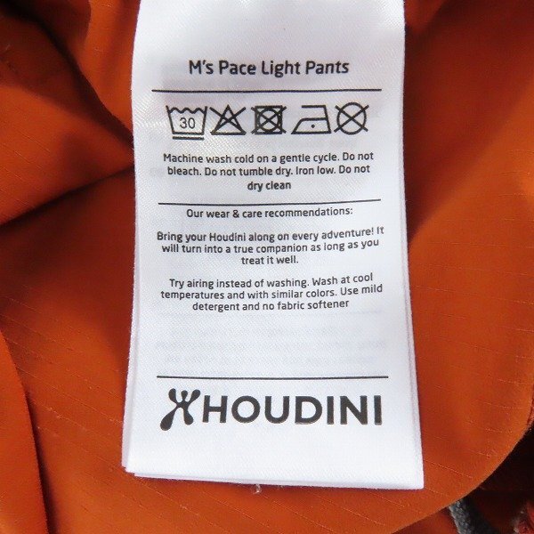 HOUDINI/フーディニ 23SS Ms Pace Light Pants Copper/ペースライトパンツ/M /000の画像4