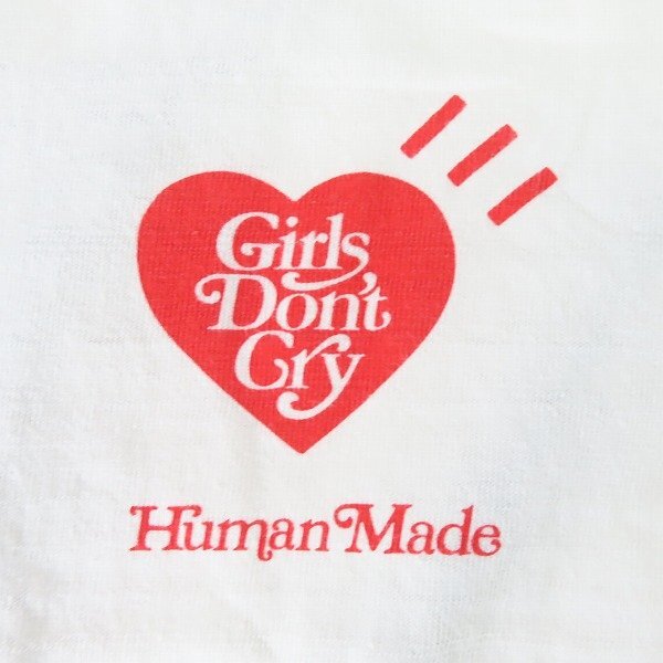 ☆HUMAN MADE×Girls Don't Cry/ヒューマンメイド×ガールズドントクライ Tシャツ/3XL /LPLの画像4
