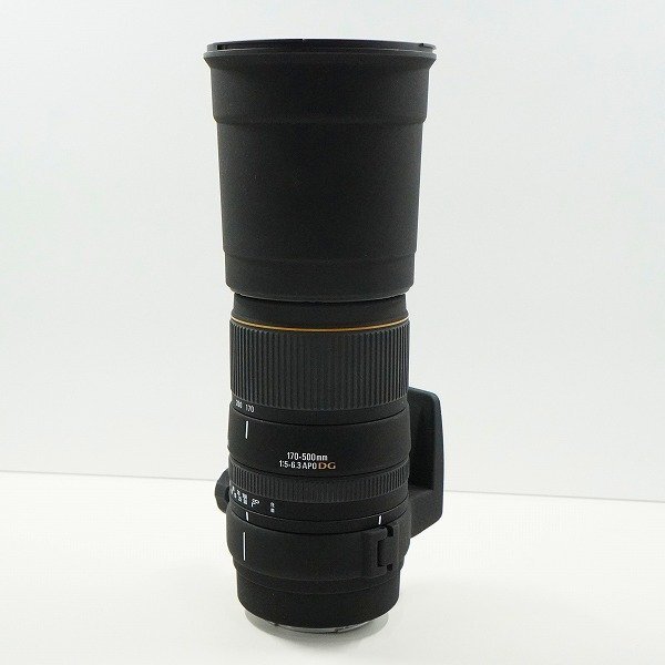 SIGMA/ Sigma 170-500mm 1:5-6.3 APO DG Canon for telephoto lens camera lens AF operation verification ending /080