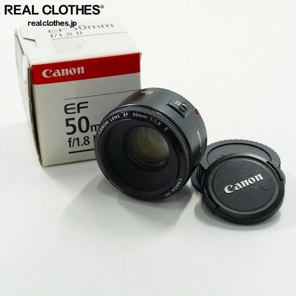 Canon/ Canon LENS EF 50mm 1:1.8 II camera lens single burnt point lens AF operation verification ending /000