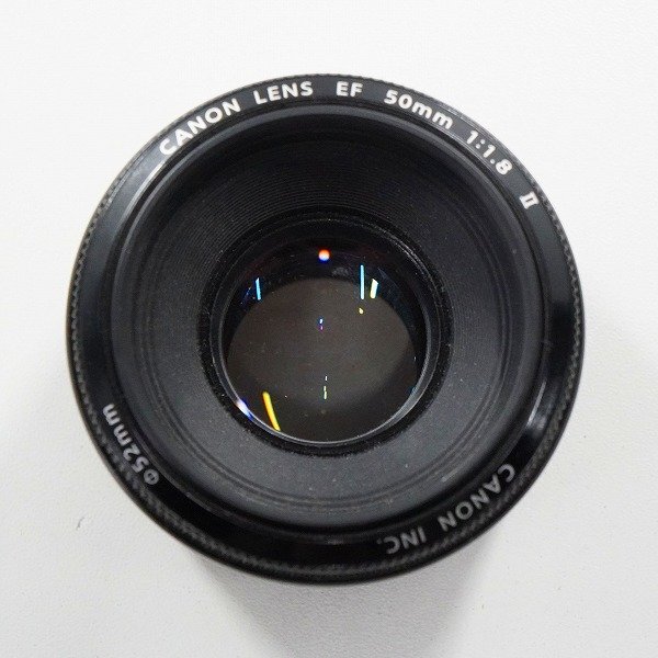 Canon/ Canon LENS EF 50mm 1:1.8 II camera lens single burnt point lens AF operation verification ending /000