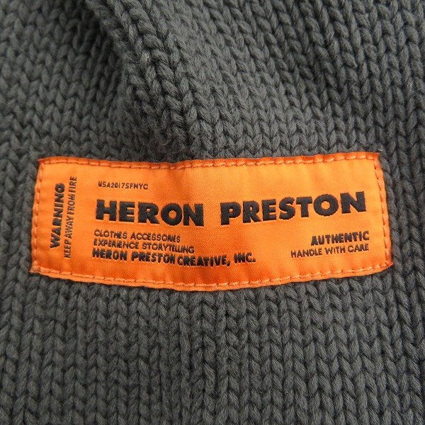 *HERON PRESTON/he long Puresuto n вязаный свитер /M /060