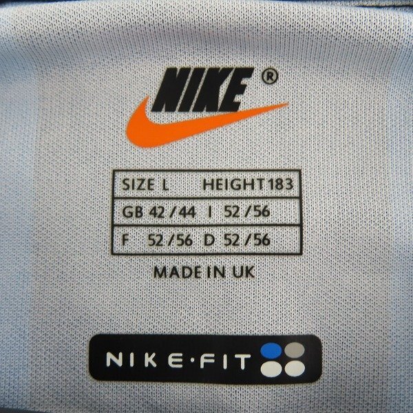 ☆NIKE/ナイキINTEL インテル 100周年 1908-2008 PIRELLI 長袖 ユニフォーム L /LPL_画像3