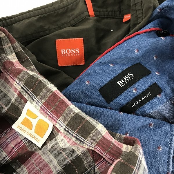 【おまとめ】HUGO BOSS/ヒューゴボス チェック柄シャツ/シャンブレーシャツ 等 /080_画像2