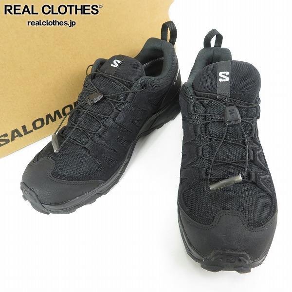 salomon/ Salomon X WARD LEATHER GORE-TEX/ low cut sneakers 471823/27.0 /080