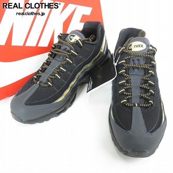 NIKE/ナイキ AIR MAX 95 PREMIUM/エアマックス95 プレミアム ブラック/ゴールド 538416-007/28.0 /080_詳細な状態は商品説明内をご確認ください。