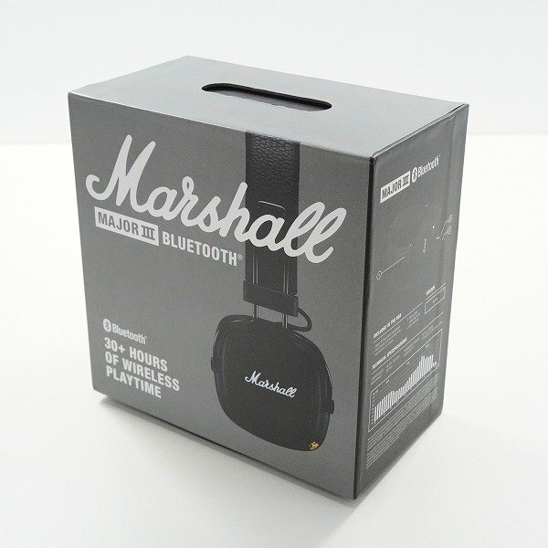 Marshall/マーシャル MAJOR III/メジャー3 Bluetooth ヘッドホン ブラック 動作確認済み /000_画像9