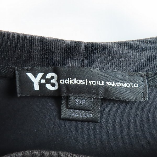 ☆Y-3/ワイスリー 18SS バックプリント 半袖カットソー Tシャツ ブラック CY6969/S /LPL_画像3