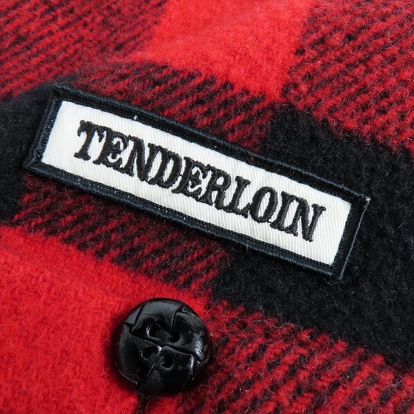 ☆TENDERLOIN/テンダーロイン T-20RG DURABLE PRESS バッファローチェックネルシャツ /M /060_画像5