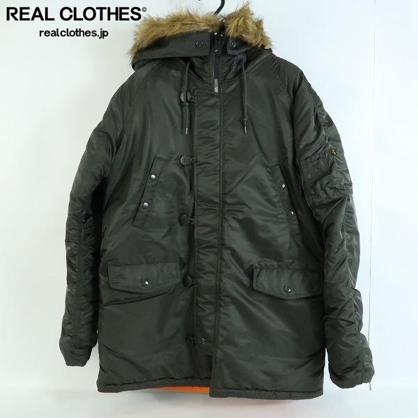 ☆ALPHA INDUSTRIES/アルファインダストリーズ N-3B/フライトジャケット/PON001438-41/L /100_詳細な状態は商品説明内をご確認ください。