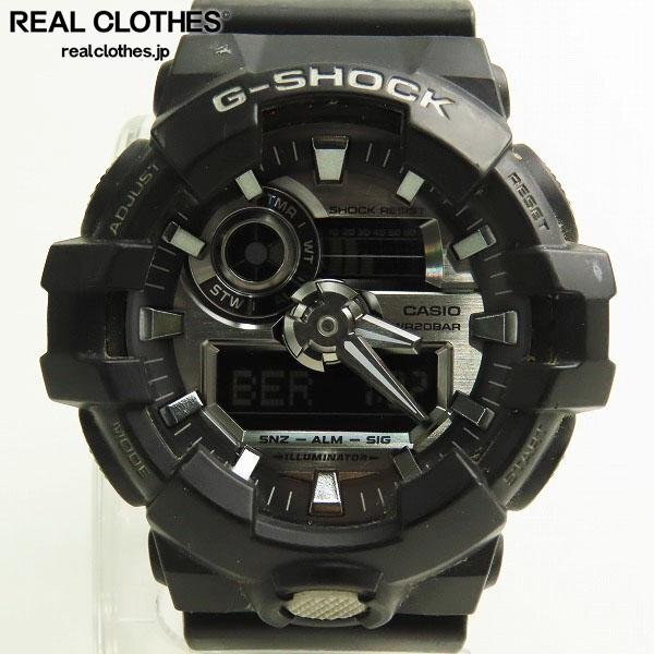 G-SHOCK/Gショック Garish/ガリッシュ デジアナ ブラック 腕時計/ウォッチ GA-710-1AJF /000_詳細な状態は商品説明内をご確認ください。