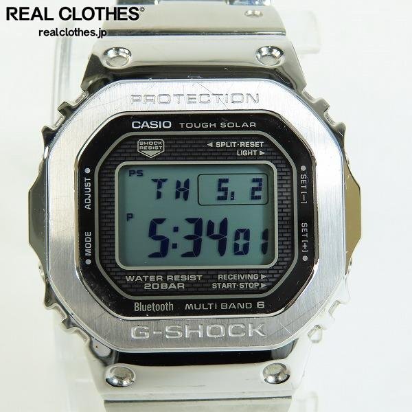 G-SHOCK/Gショック FULL METAL/フルメタル Bluetooth対応 タフソーラー GMW-B5000D-1JF /000_詳細な状態は商品説明内をご確認ください。