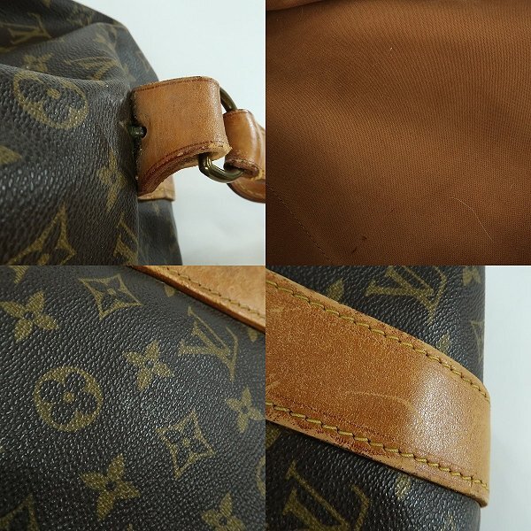 LOUIS VUITTON/ルイヴィトン モノグラム キーポル バンドリエール55 ボストンバッグ M41414 /100_画像10