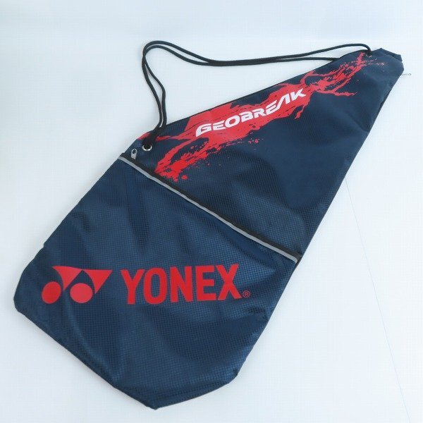 YONEX/ Yonex GEOBREAK 50V/ geo break softball type tennis racket / racket bag 3 point set including in a package ×/D4X